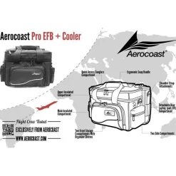 Aerocoast Pro EFB + Cooler: Aviation Crew Bag with Cooler & EFB Storage