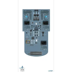 Airbus 18" x 36" Cockpit Posters for Pilot Training
