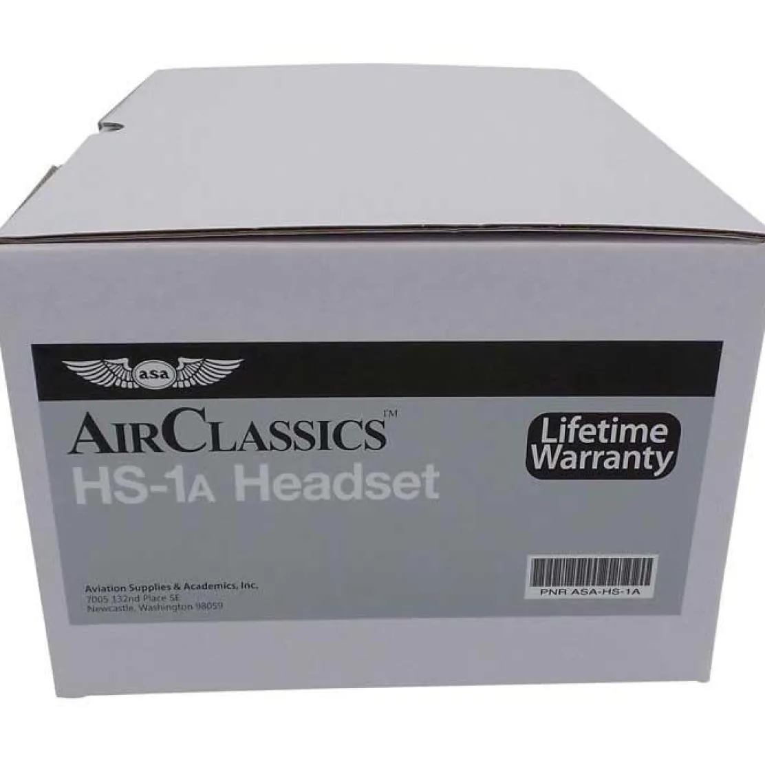 ASA AirClassics HS-1A Passive Aviation Headset - Crystal-Clear Comms & Comfort