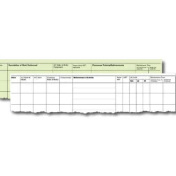 ASA Aviation Maintenance Technician (AMT) Logbook: Spiral-Bound Edition