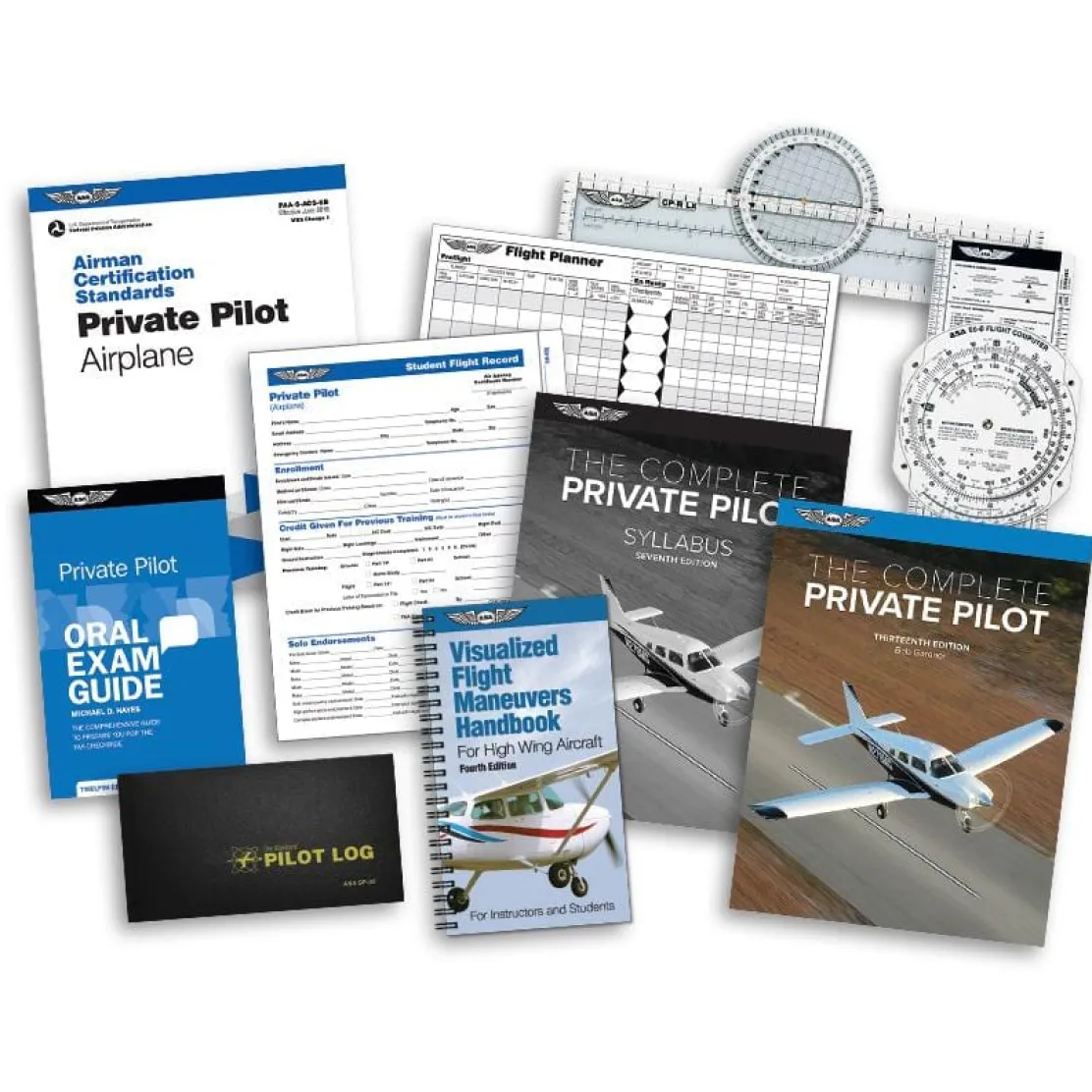 ASA Complete Student Pilot Kit: Comprehensive Private Pilot Training Guide