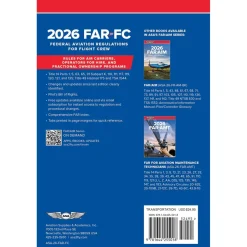 ASA 2026 FAR-FC Flight Crew Book - Aviation Regulations & Pilot Rights
