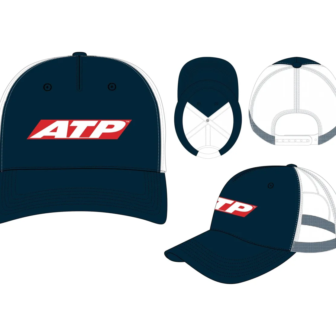 ATP Flight School Flight School Pilot Trucker Cap