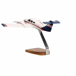 ATP Piper Seminole Clear Canopy Large Mahogany Model