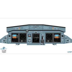 ATR 18" x 36" Cockpit Posters for Pilot Training