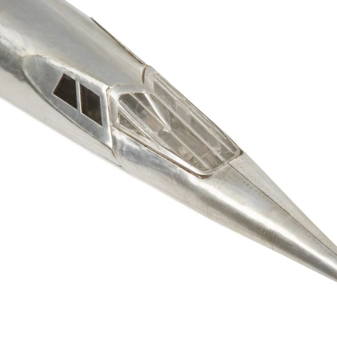 Authentic Models Concorde - Elegant Polished Aluminum Replica - AP460