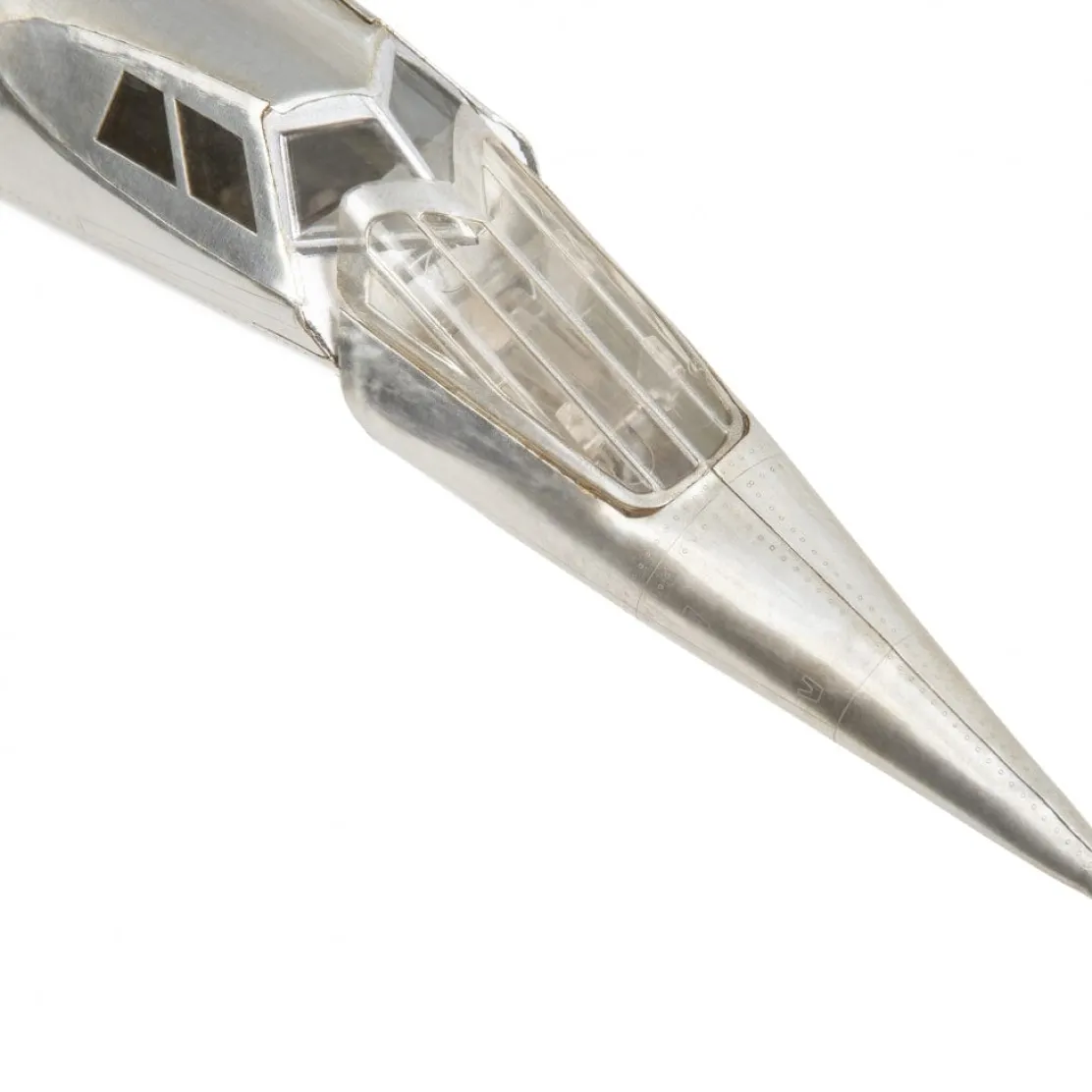 Authentic Models Concorde - Elegant Polished Aluminum Replica - AP460
