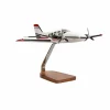 Beechcraft Baron G58 Clear Canopy Large Mahogany Model