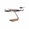 Beechcraft King Air 360ER Clear Canopy Large Mahogany Model
