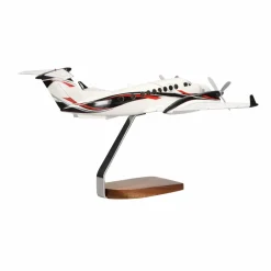 Beechcraft King Air 360ER Clear Canopy Large Mahogany Model