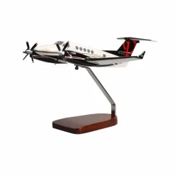Beechcraft King Air 250 Large Mahogany Model