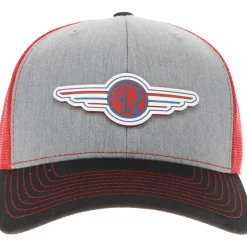 Beechcraft Wings Richardson 112 Velocity Trucker Hat - Red/White/Blue