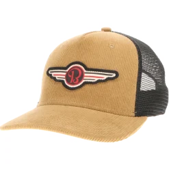 Beechcraft Wings Vintage Aviation Cap by Aeroplane Apparel Co.