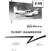 Beech E-50 ,Revised 1959 Flight Handbook (part# 50-590103-3)