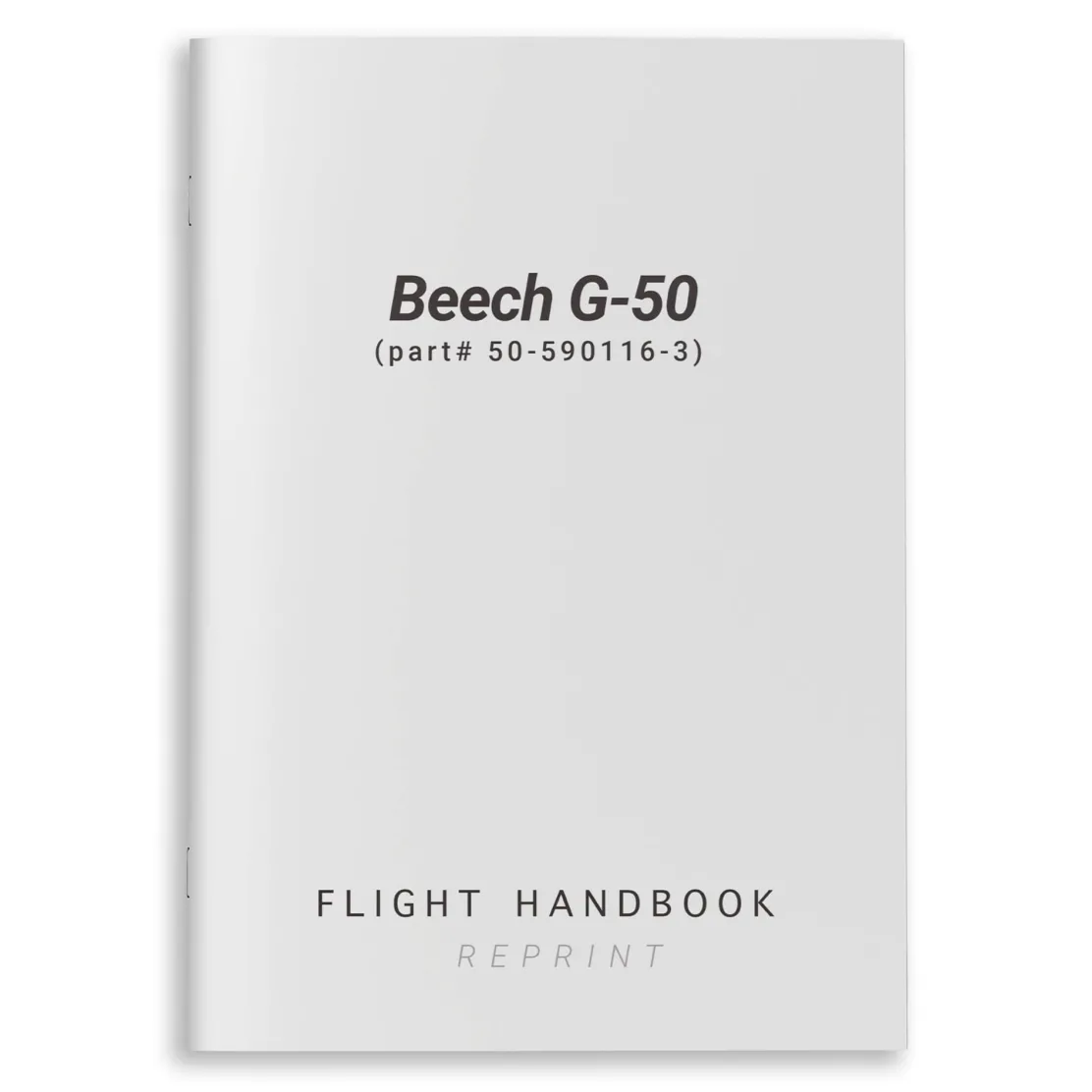 Beech G-50 Flight Handbook (part# 50-590116-3)