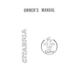 Bellanca 7ECA,7GCBC,7GCAA,7KCABCitabria Owner's Manual (CITABRIA)