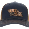 Bell Classic Logo Richardson 112 Heritage Trucker Hat - Chrome