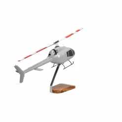 Bell 505 Jet Ranger X Large Mahogany Model