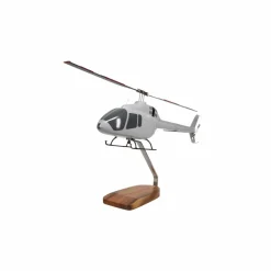 Bell 505 Jet Ranger X Large Mahogany Model