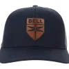 Bell Modern Logo Richardson 112 Heritage Trucker Hat - Buckskin