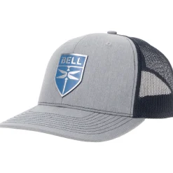 Bell Modern Logo Richardson 112 Heritage Trucker Hat - Steel/Blue
