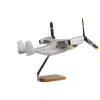 Bell V-22 Osprey Clear Canopy Large Mahogany Model