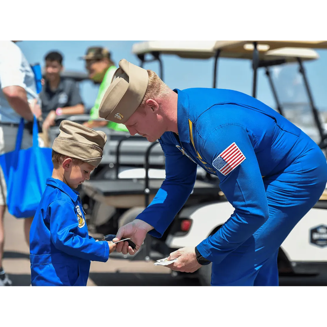 Blue Angels Kids Pilot Suit & Cap by Trooper Clothing