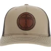 Boeing Air Transport Inc Logo Richardson 112 Heritage Trucker Hat - Buckskin