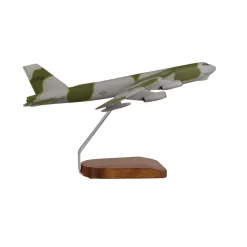 Boeing B-52 Stratofortress (Camoflage) Large Mahogany Model
