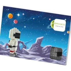 Brixies Postcard Astronaut - 99 Piece Building Kit
