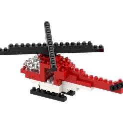 Brixies Postcard Helicopter - 80 Piece Building Kit