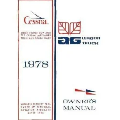 Cessna A188B 1978 Pilot's Operating Handbook (D1117-13)