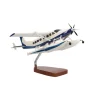Cessna 208 Caravan on Floats Large Mahogany Model
