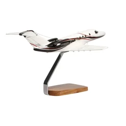 Cessna Citation CJ4 Gen2 Clear Canopy Large Mahogany Model