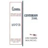 Cessna 210L Centurion 1973 Owner's Manual