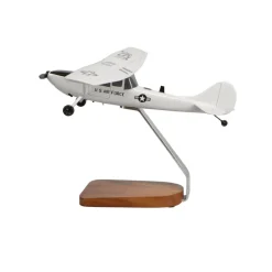 Cessna O-1 Bird Dog Large Mahogany Model