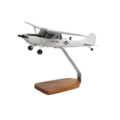Cessna O-1 Bird Dog Large Mahogany Model