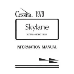 Cessna 182Q Skylane 1979 Pilot's Information Manual (D1141-13)