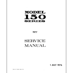 Cessna 150 Series 1977 Maintenance Manual