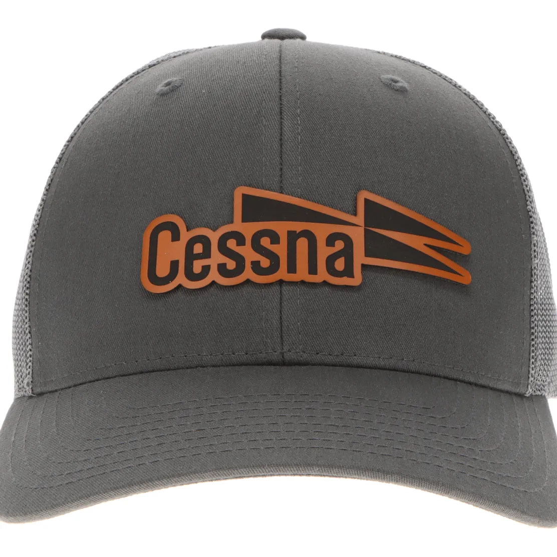 Cessna 70's Logo Richardson 112 Heritage Trucker Hat - Buckskin