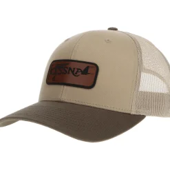 Cessna 20's Logo Richardson 112 Heritage Trucker Hat - Buckskin