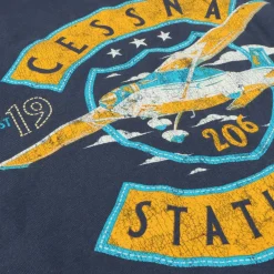 Cessna 206 Stationair Pilot T-Shirt by Aeroplane Apparel Co.