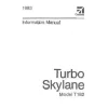 Cessna T182 1983 Pilot's Information Manual (D1234-13)