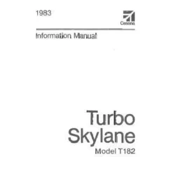 Cessna T182 1983 Pilot's Information Manual (D1234-13)