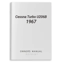 Cessna Turbo U206B 1967 Owner's Manual