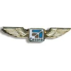Cessna Wing Pin Aviator Style