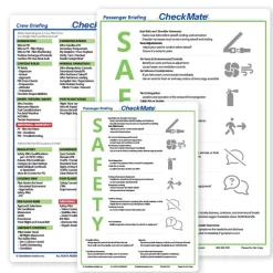 CheckMate - Briefing Card Checkmate+ Standard Size Comprehensive Pilot Checklist (Modernized and Updated)