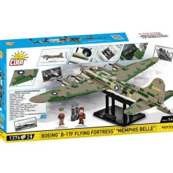 Cobi Blocks B-17F Memphis Belle Model Kit 1376pc Creative Building Block Set