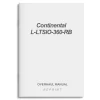 Continental L-LTSIO-360-RB Overhaul Manual