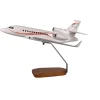 Dassault Falcon 900 Large Mahogany Model